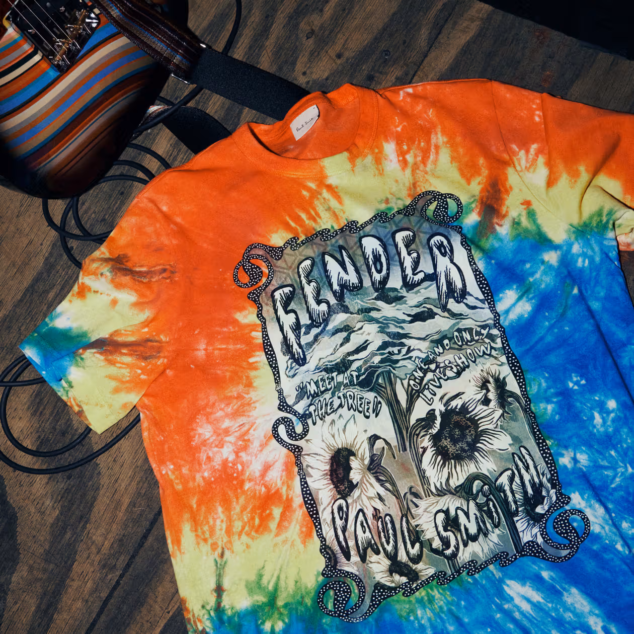 Paul Smith Fender tie-dye T-shirt