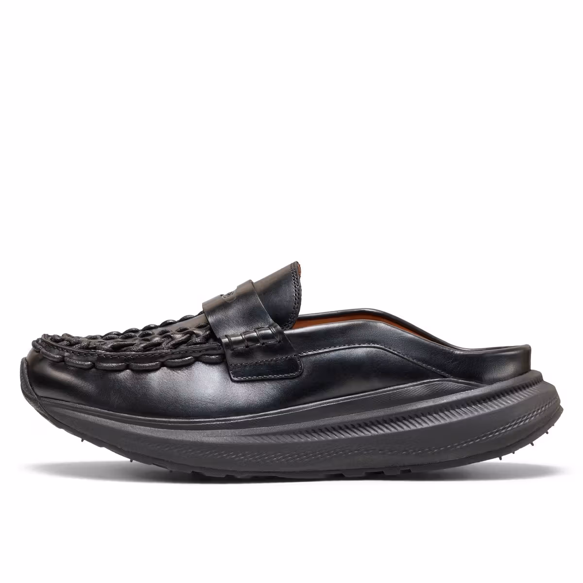 UNEEK Mule WK 侧面与 KEEN.CURVE 鞋底