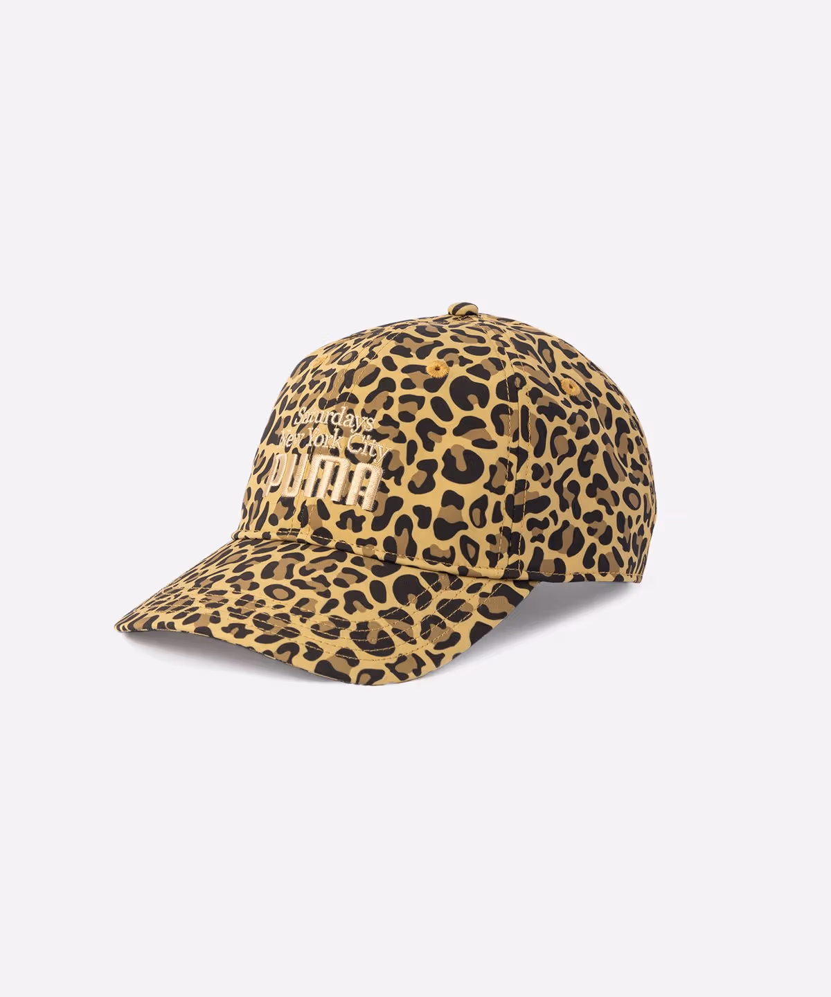 PUMA Saturdays NYC leopard baseball cap