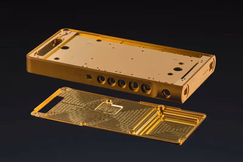 Sony Walkman gold-plated copper chassis components