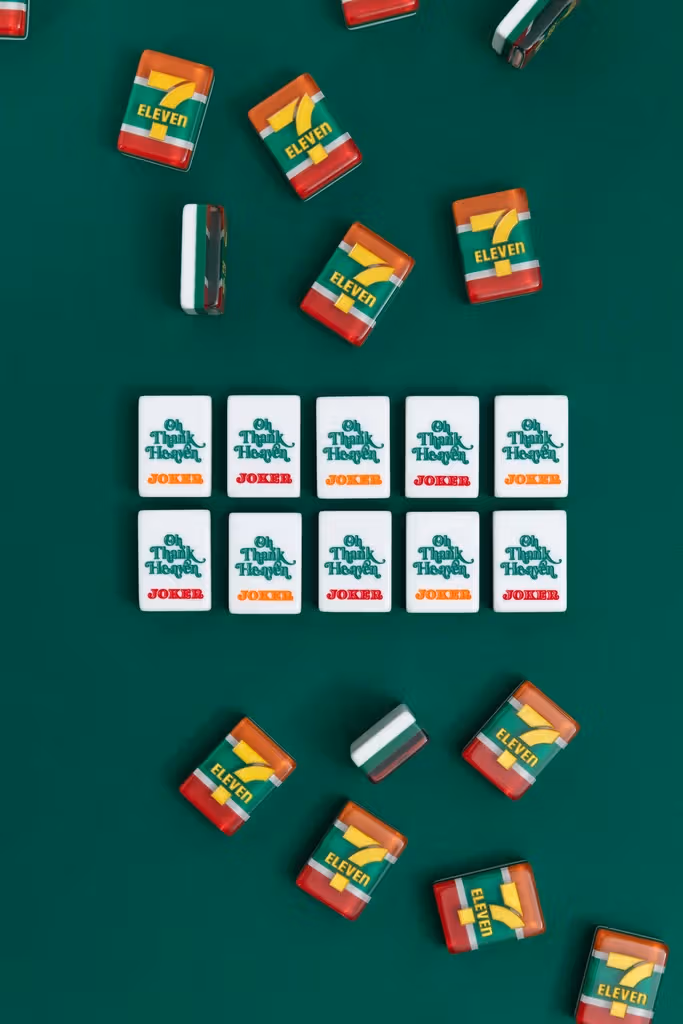 7-Eleven collaboration joker mahjong tiles