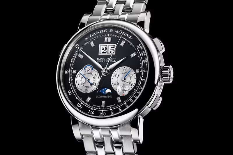 Lange marks 20 years of the Datograph Perpetual with a platinum edition