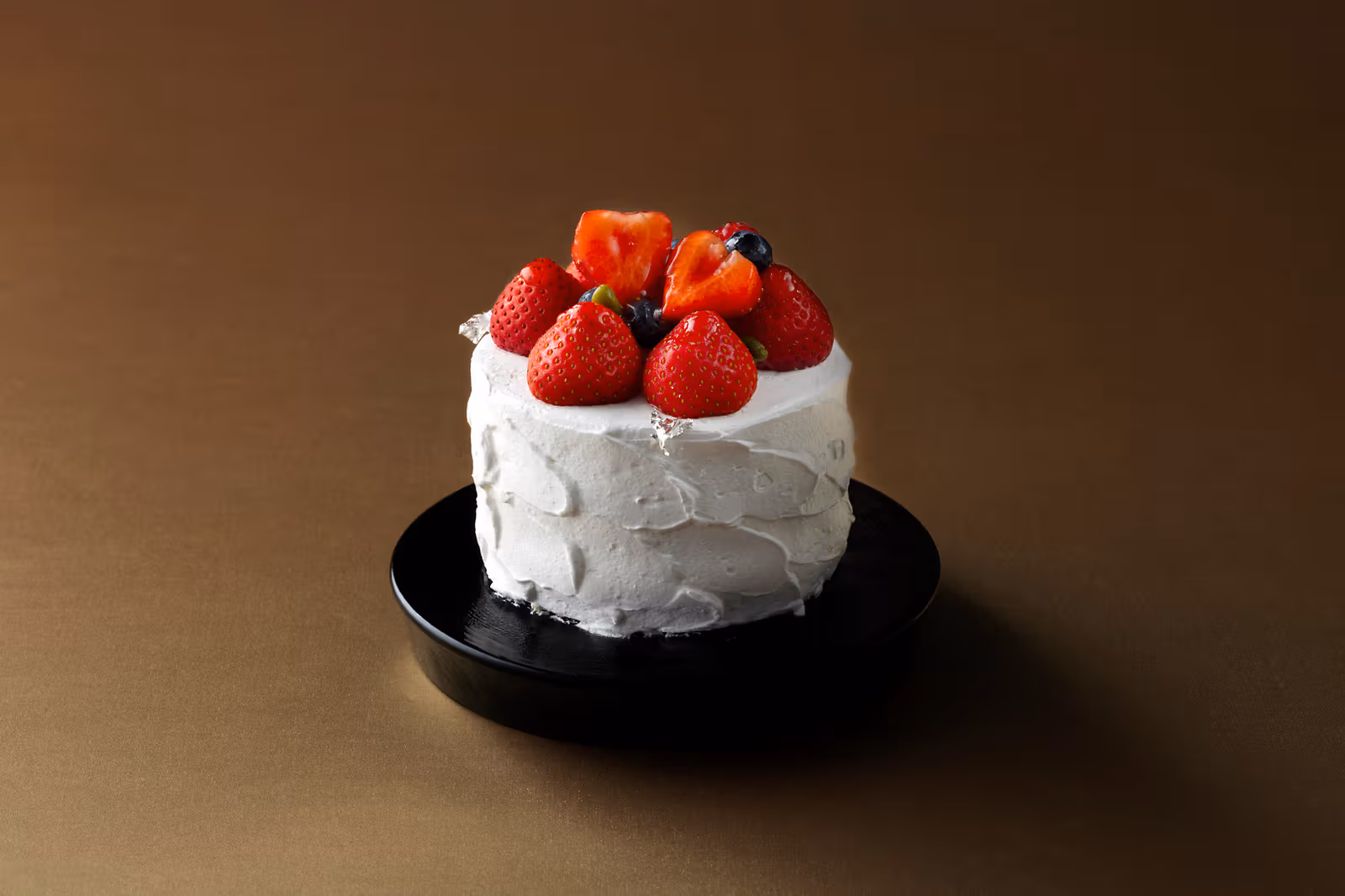 투숙객 전용 지름 9cm 미니 딸기 케이크