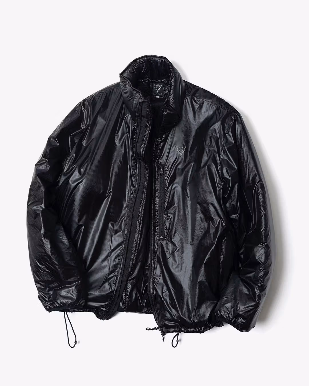 黒の立ち襟INSULATOR JACKET正面