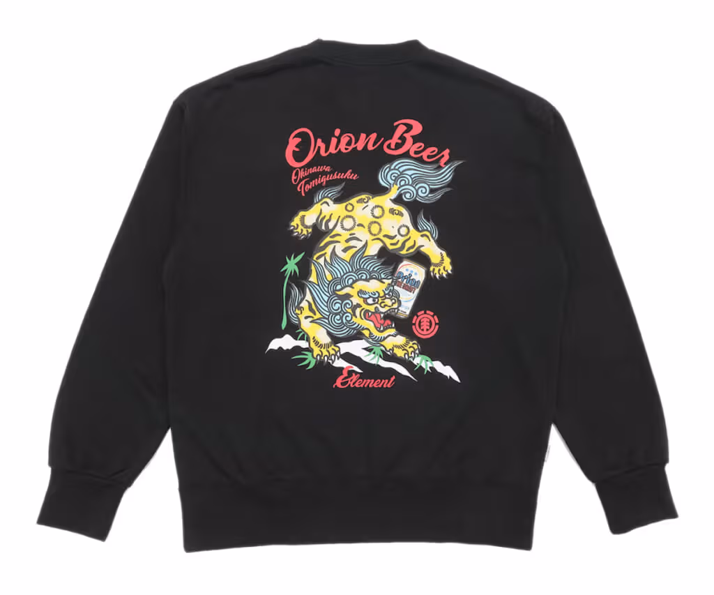 ORION BEER × ELEMENT：風獅爺、刺桐花與嘉例，六款沖繩街頭設計