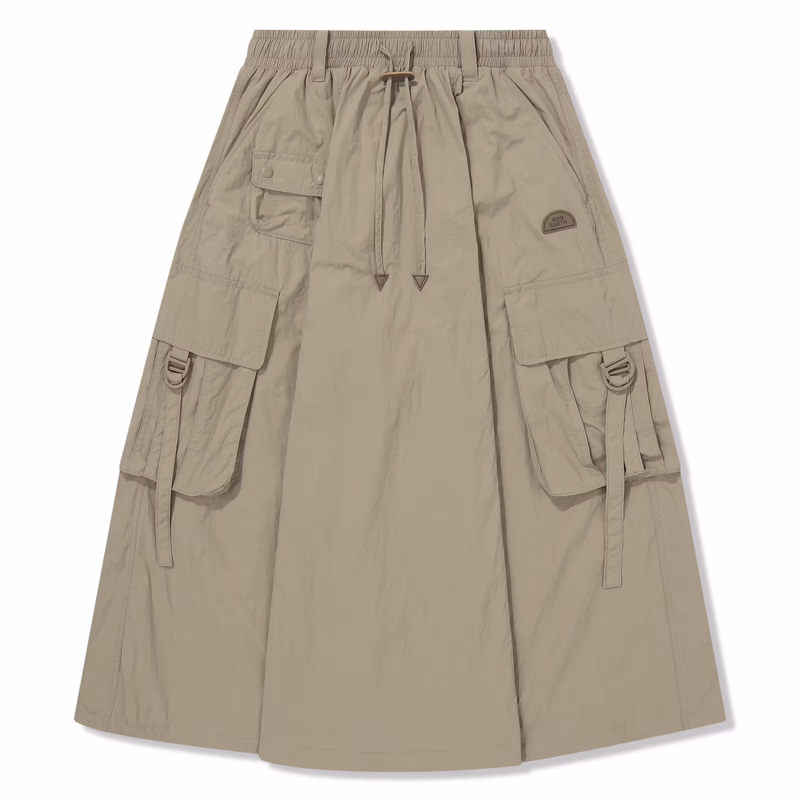 짙은 베이지 W Lightweight Nylon Skirt 1 제품 사진. 대만 가격 NT$3,780.