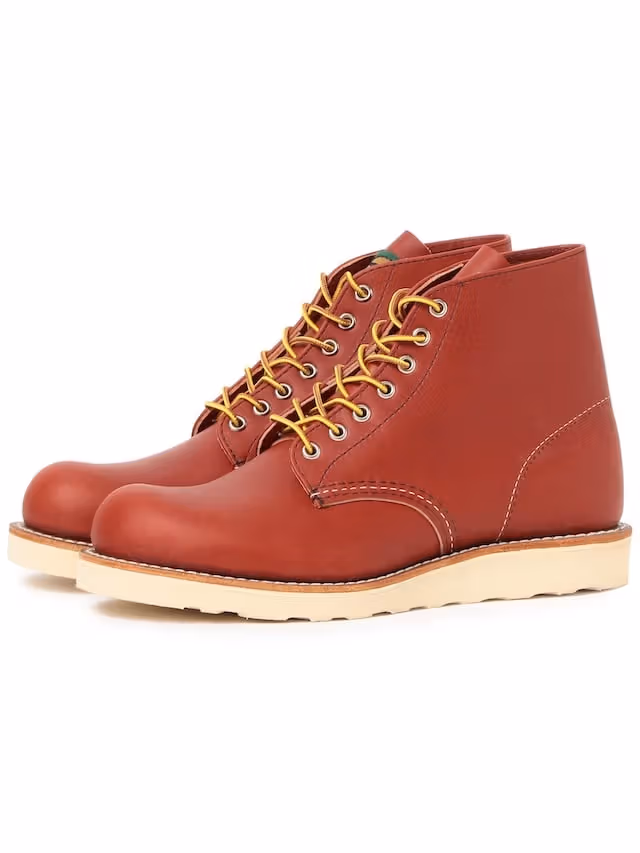 RED WING × BEAMS, 붉은 갈색 라운드토 부츠로 완성하는 50주년 워크웨어