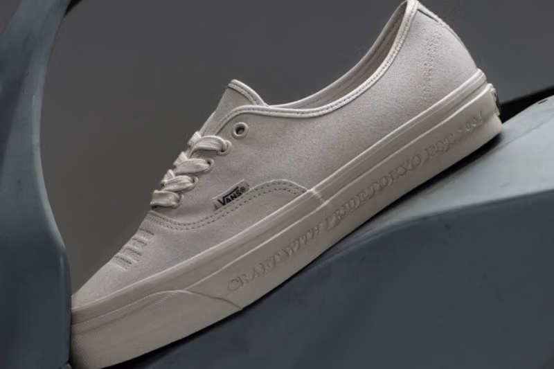 NEIGHBORHOOD x Vans Ditch the Colorblocking, Let the Text Do All the Talking This Time