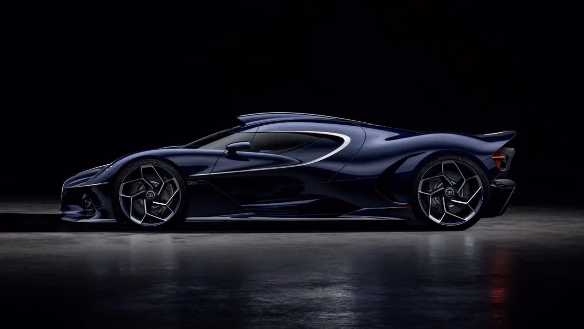 Strip Away the Aero Kit, and Bugatti's Destrier Turns the Bolide's Bones Into Sculpture