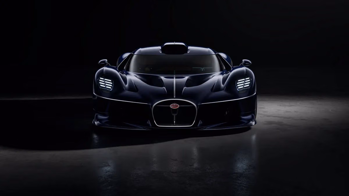 Strip Away the Aero Kit, and Bugatti's Destrier Turns the Bolide's Bones Into Sculpture