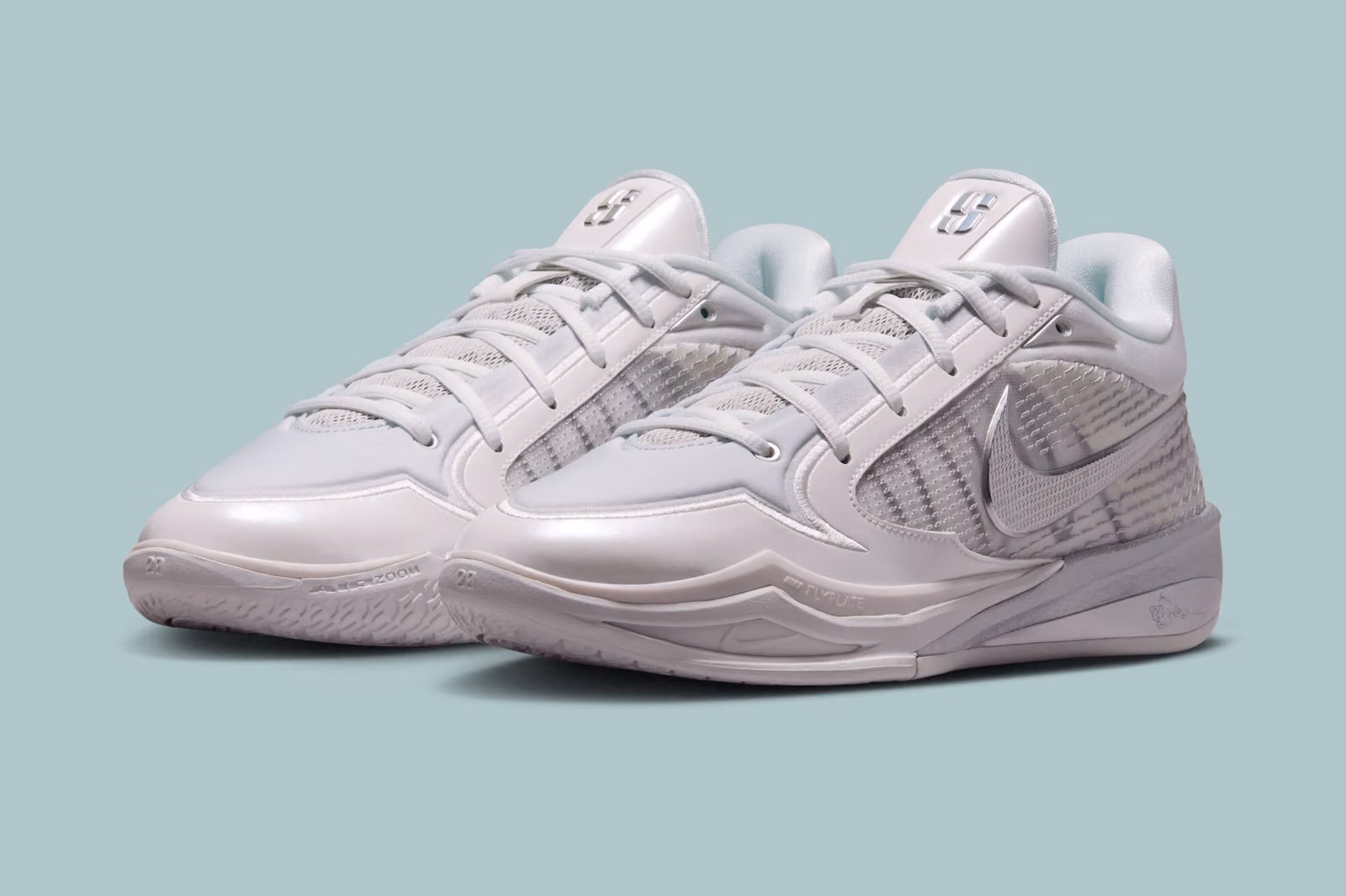 Nike Sabrina 4 "Light Work" Skips the Flash for Clean White-and-Silver Restraint