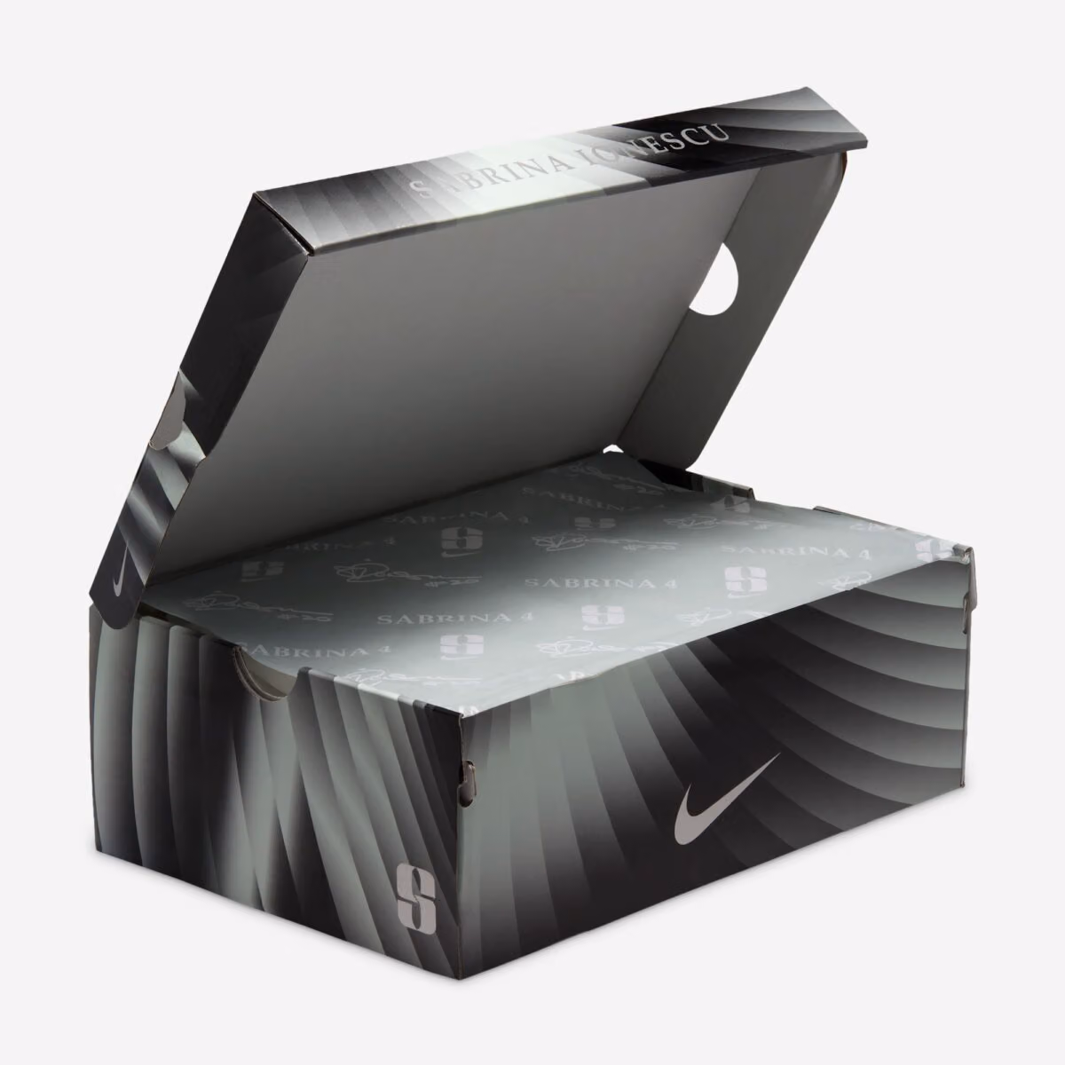 Nike Sabrina 4 'Light Work': An Exercise in Minimalist White-and-Silver Design