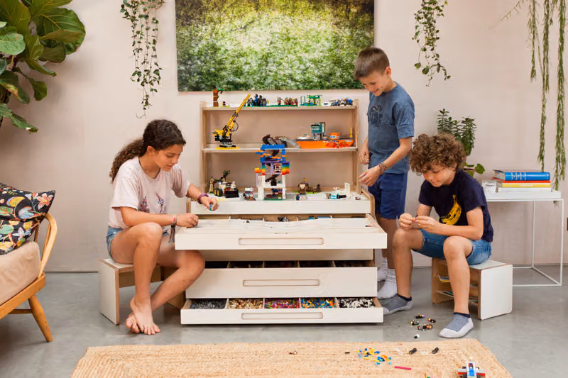 A nearly $5,000 LEGO table that's really selling one thing: freedom from stepping on bricks