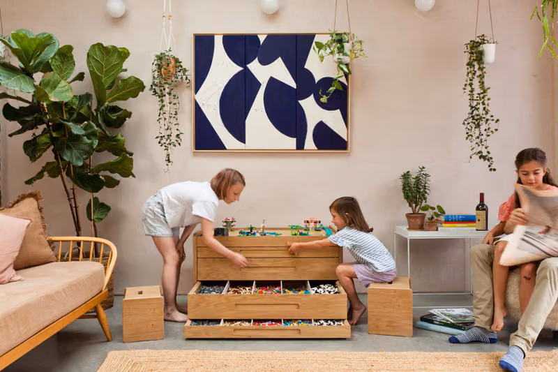 A nearly $5,000 LEGO table that's really selling one thing: freedom from stepping on bricks