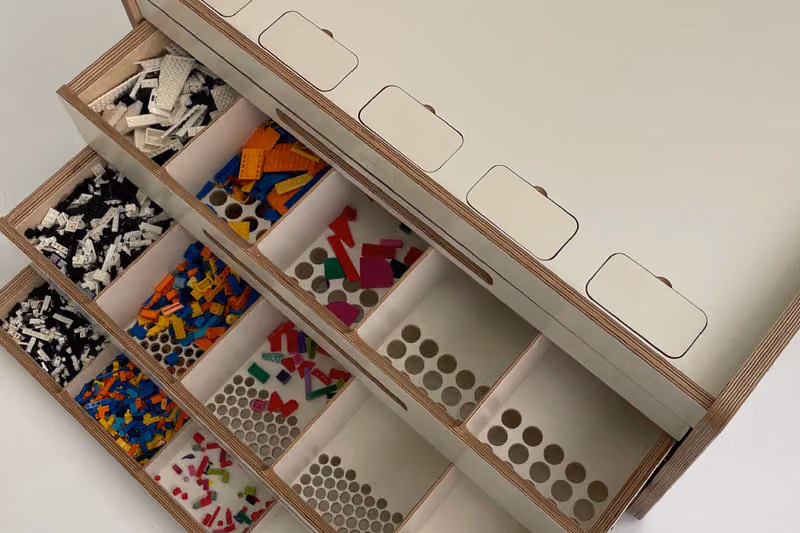 A nearly $5,000 LEGO table that's really selling one thing: freedom from stepping on bricks